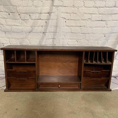 Wooden Filing Station