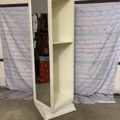 Swivel Armoire with Mirror