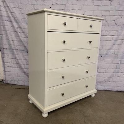 White Tall Dresser