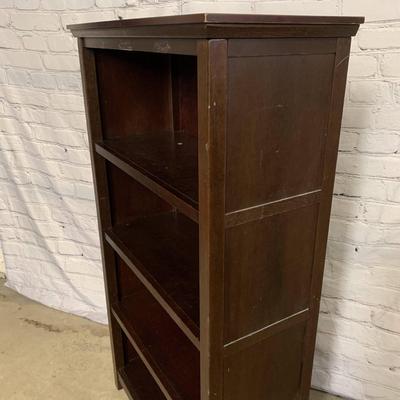 Wood Bookshelf - Tall