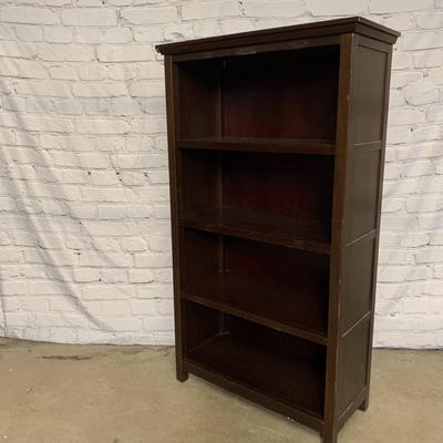 Wood Bookshelf - Tall