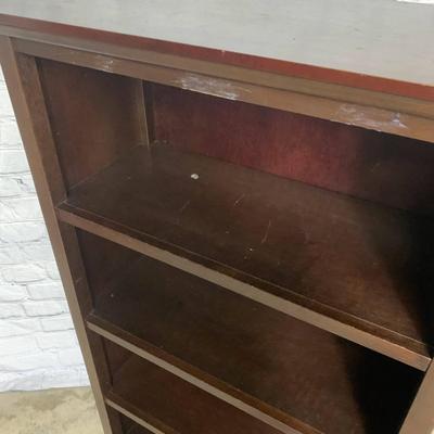 Wood Bookshelf - Tall