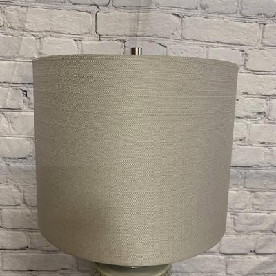 Green Geometric Lamp - 1