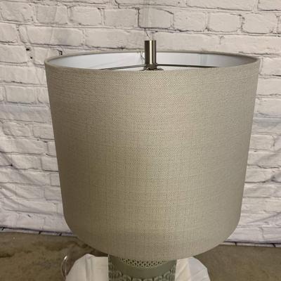 Green Geometric Lamp - 2