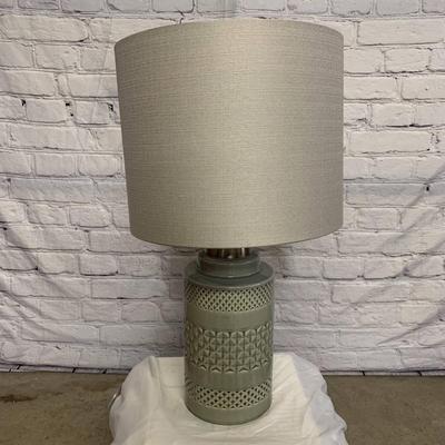 Green Geometric Lamp - 2