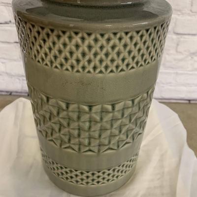 Green Geometric Lamp - 2