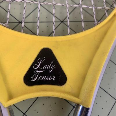 Vintage Lady Tenson Tennis Racquet