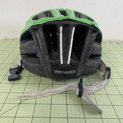 Green Specialized Bike Helmet