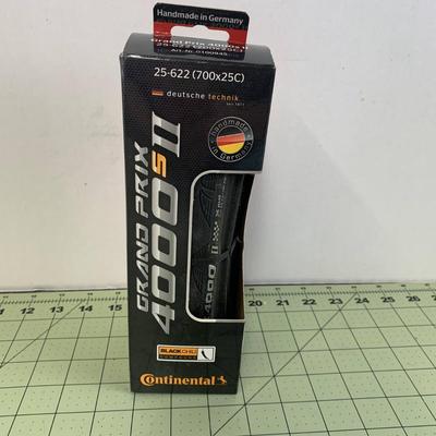 Continental GP 4000s II Folding Road Tire 700x25c Black Grand Prix GP4000 S II