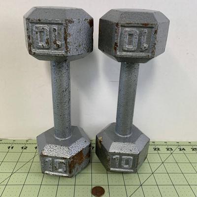 10 Lbs Dumbbells