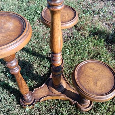 Wooden Four-tiered Plant stand