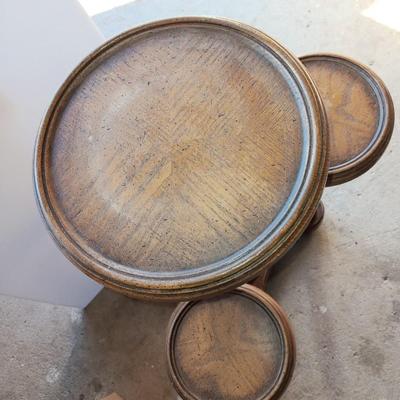 Wooden Four-tiered Plant stand