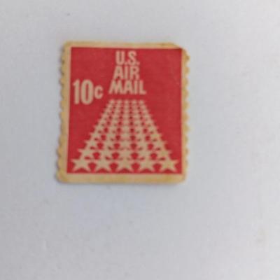 Four vintage postage stamps