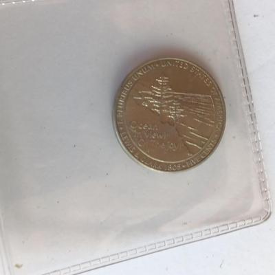 Two collectible nickels Lewis & Clark New Nickel and commemorative Return to Monticello Nickel