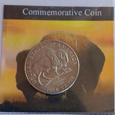 Two collectible nickels Lewis & Clark return to Monticello and Commemorative coin