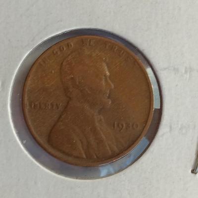 Two  wheat Pennies