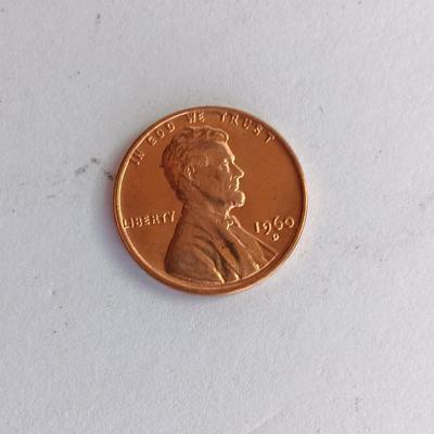 Two collectible pennies 1930's Great Depression & 1960 President Kennedy elected