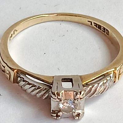 Stunning 14Kt. SEBEL engagement band