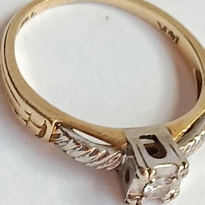 Stunning 14Kt. SEBEL engagement band