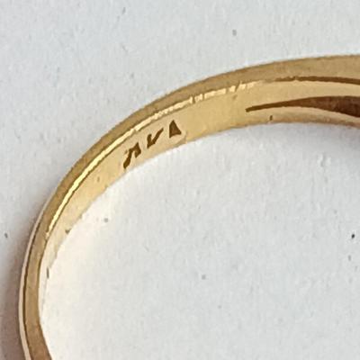 Stunning 14Kt. SEBEL wedding band