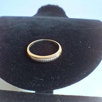 Stunning 14Kt. SEBEL wedding band