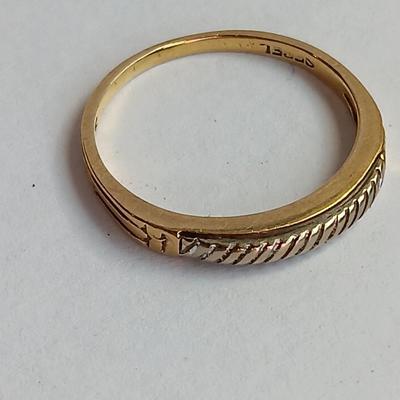 Stunning 14Kt. SEBEL wedding band
