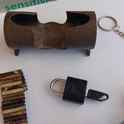 "Junk drawer" Lot - variety of nice little trinkets and treasures - marbles - knives -