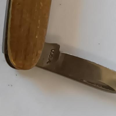 Men's Jewelry - gold toned knife, cuff links, and more