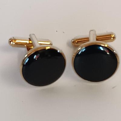 Men's Jewelry - gold toned knife, cuff links, and more