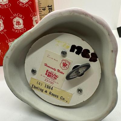 Ebeling & Reuss Co. Heavenly Notes music box / "Joy to the World" / 1984 / Christmas music box