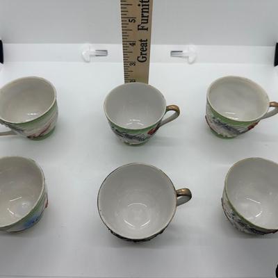 Betsons Dragonware (14) Piece Tea Set (see description).