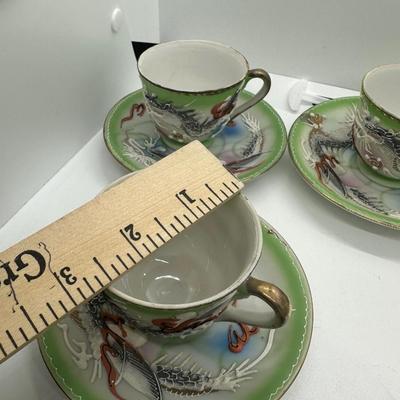 Betsons Dragonware (14) Piece Tea Set (see description).