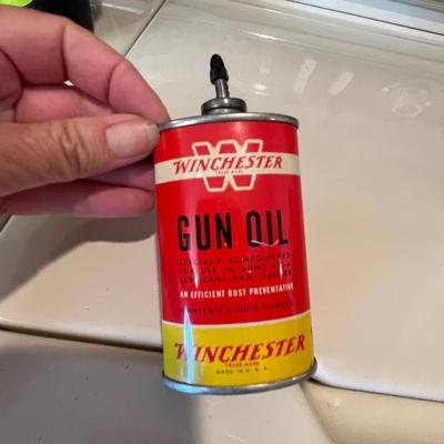 Winchester gun oil can