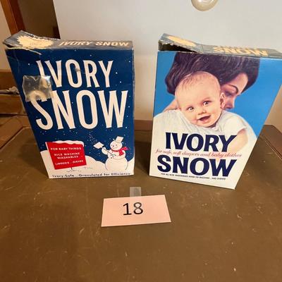 Ivory snow laundry detergent