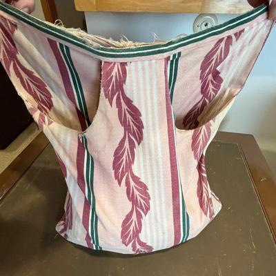 Vintage clothes pin apron with pins