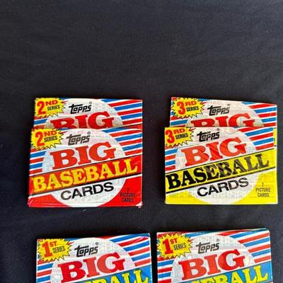 SEALED PACKAGES OF TOPPS BIG BASEBALL CARDS