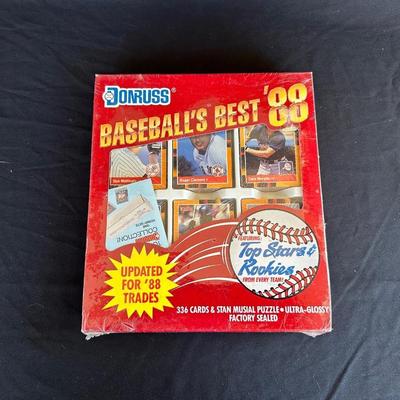 SEALED BOX OF DONRUSS '88 BASEBALL'S BEST CARDS