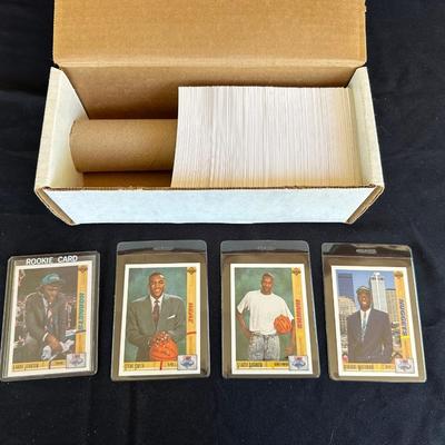 BOX OF 1991 UPPER DECK BASKETBALL CARDS