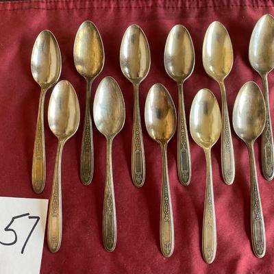 Community Plate Spoon Lot