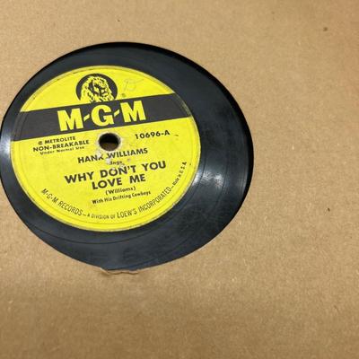 78â€™s HANK WILLIAMS & Misc 20+ *Read Details