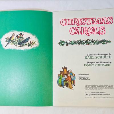 Wonderful 1957 Christmas Carol song book