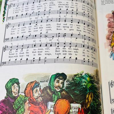 Wonderful 1957 Christmas Carol song book