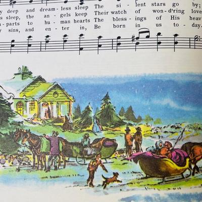 Wonderful 1957 Christmas Carol song book