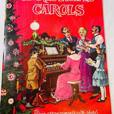 Wonderful 1957 Christmas Carol song book