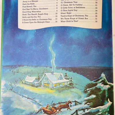 Wonderful 1957 Christmas Carol song book