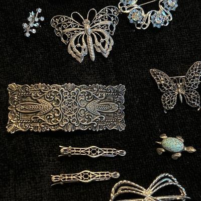 Hair clips & brooches