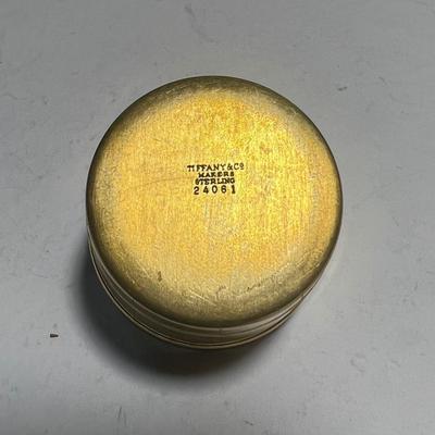 Tiffany & Co. Bucket shape gold on Sterling