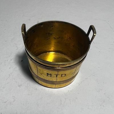 Tiffany & Co. Bucket shape gold on Sterling