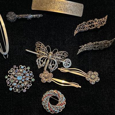 Hair clips & brooches
