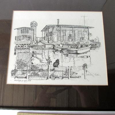 Lot 284:  Christopher Paul Bollen Print, Reflections of Easy Living, 12" x 15"
